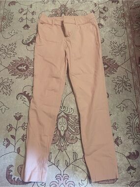 Faded Glory Straight Leg Pants in Light Pink